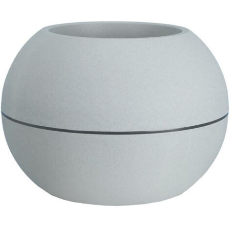 RIVIERA - maceta de flores Boule - D40 - stone (1/2)