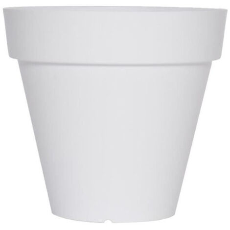 Vaso di fiori - RIVIERA - Soleilla alto - H65 x D49 cm - Bianco