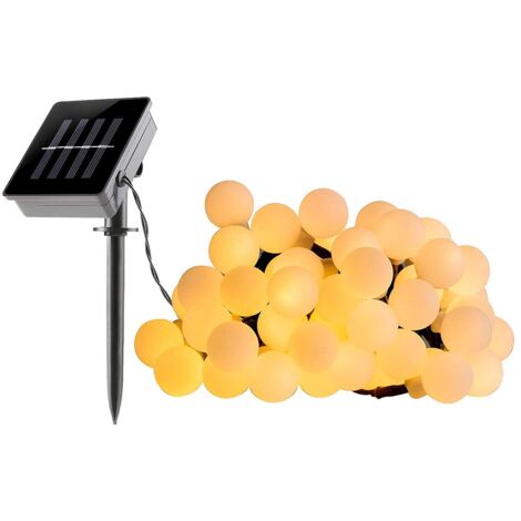 Guirnalda luminosa solar LUMI JARDIN BILLY 60 LED blanco c谩lido 6,9 m IP44 (1/5)
