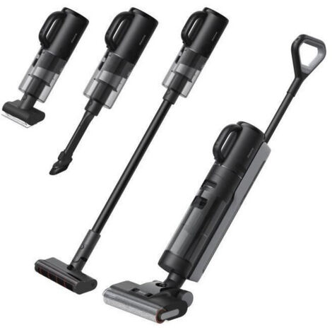 DREAME H12 Dual - Aspiradora Limpiadora Inalámbrica 4 en 1 Multi Superficies - Limpieza Inteligente Aspiración Húmeda Seco - Auto Limpieza