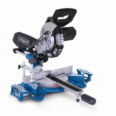 Sierra de inglete radial - SCHEPPACH - HM 185 - 1400 W - Lama Ø 185 mm - Madera