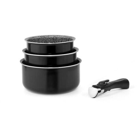 ARTHUR MARTIN Set 3 casseroles 16/18/20cm tous feux dont induction (1/2)