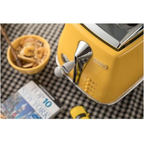 Tostiera Piatta 4 Fette, 900W, Doppia Rastrelliera, Ideale Per Colazioni E Pranzi Veloci - 4