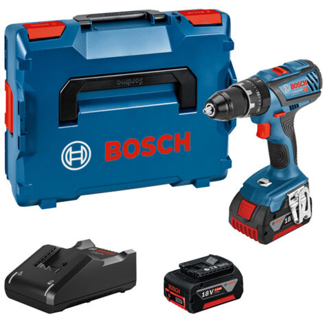 Alicates inalámbricos BOSCH PROFESSIONAL GSB 18V-28 2 baterías de 4,0Ah, cargador GAL 18V40, caja L-Case