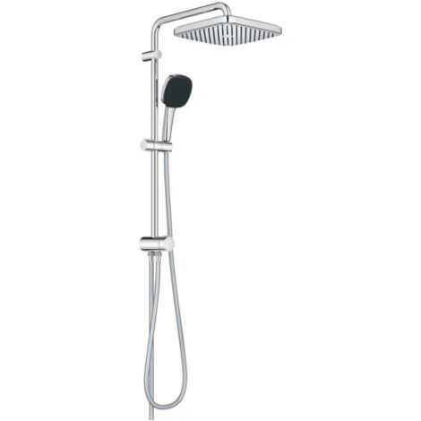 Colonne de douche avec inverseur manuel - Economie d'eau - GROHE Vitalio Comfort 250 - Chromé - 26698001