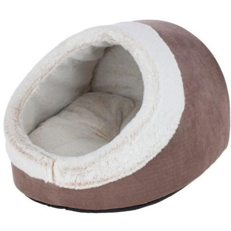 Iglú para gatos - KERBL - JANA - 43 x 54 x 35 cm - Marrón (1/4)