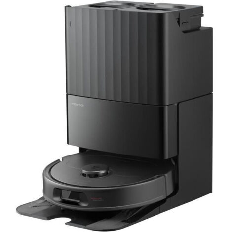 Roborock QR 598 aspirador robot negro con función de lavado