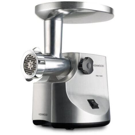 Hachoir a viande - KENWOOD - MG516 - 1600 W - Métal brossé - Accessoires inclus (1/5)