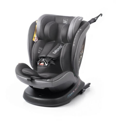 Siege auto - BABYAUTO - RODIA - Groupe 0/1/2/3 - 40 / 150 cm - I-Size Plus - Isofix - Pivotant - Inclinable - Réducteur - Gris