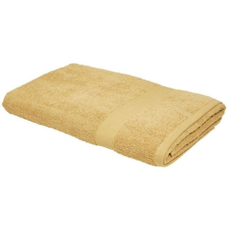 Toalla de baño maxi TODAY Essential 90 x 150 cm Algodón 450 g/m² Ocre (1/4)