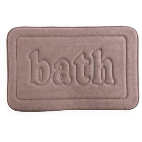 Tapis de bain mémoire de forme - TODAY - UTILITY - 40 x 60 cm - Pink (1/4)