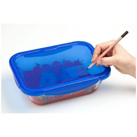 Lot de 5 Lunch Box - PYREX - Cook & Go - Verre - Rectangulaire - Couvercle hermétique - 0,8 L (1/5)
