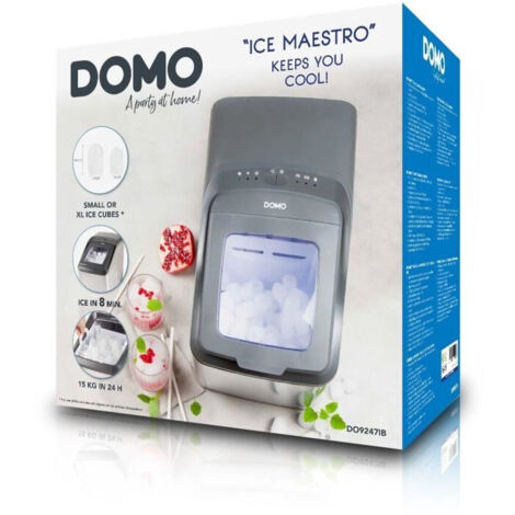 Máquina de hielo DOMO DO9247IB inox 2,8 L 145 W (1/5)