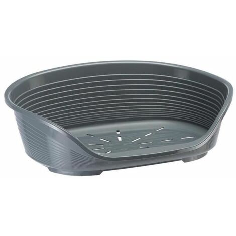 Cama para Perro Ferplast Siesta Deluxe 4 Gris oscuro 61,5 x 45 x 21,5 cm