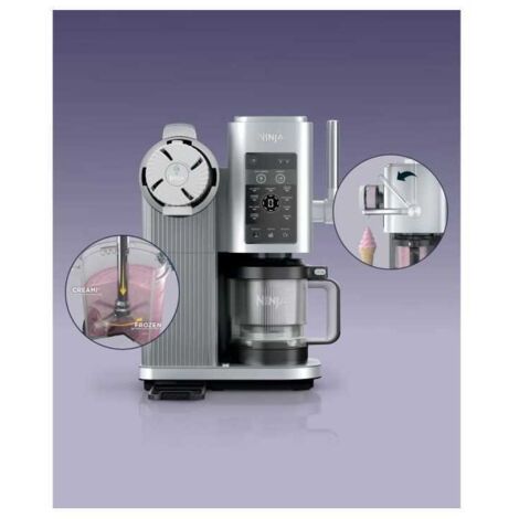 HAIWILL 4 stuks vervanging voor Ninja Creami Swirl containers NC701EU