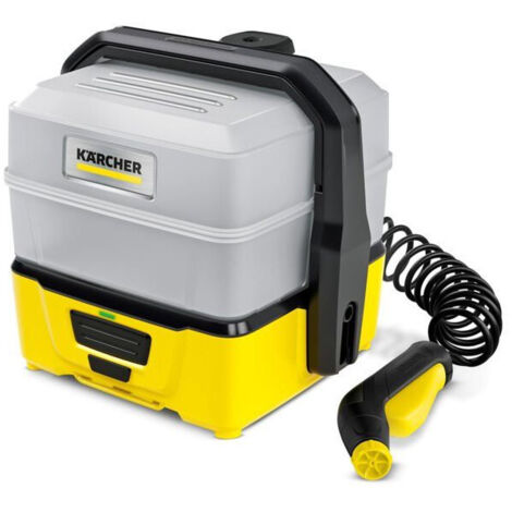Hidrolimpiadora kÄrcher oc 3 plus baterÍa negro, amarillo 120 l/h