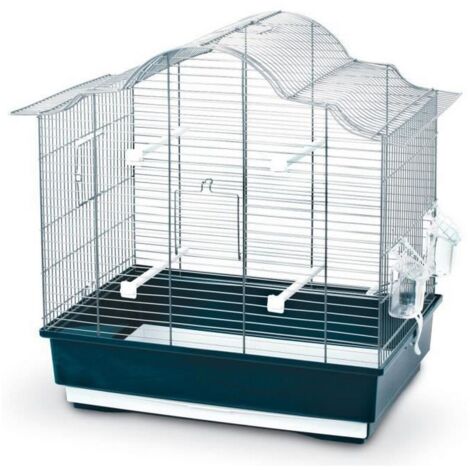 KERBL Cage a oiseaux Gabbia Sophia - 57x36x56cm - Bleu foncé