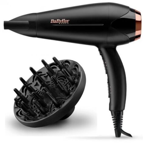 Sèche-cheveux Babyliss D570DE Turbo Shine 2200W tourmaline-céramique ionique (1/4)