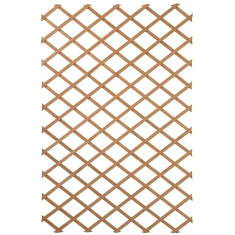 Nature Palissade de jardin 50 x 150 cm Bois Naturel 419736