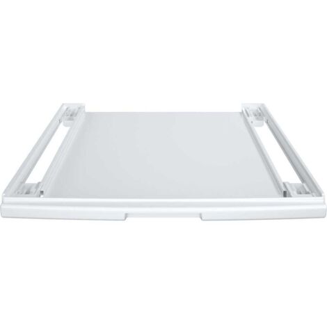 Kit de superposition - BOSCH - WTZ27400 - Avec plateau coulissant - 60 cm - Blanc