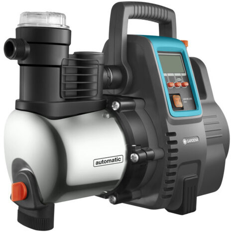 GARDENA Grupo a presión automático para casa y jardín 6000l/h, bombea agua a 55 m (5,5 bar), 1300W (01760-20) (1/5)