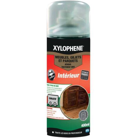 Xilofeno para madera de muebles, eficacia garantizada durante 25 años, inyector de 400 ml.