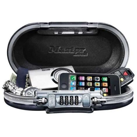 MASTER LOCK 5900EURD caja fuerte Transporte seguro Acrilonitrilo butadieno estireno (ABS) Gris, Metálico