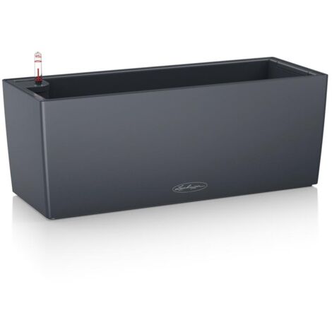 Maceta Lechuza Negro Gris Polipropileno