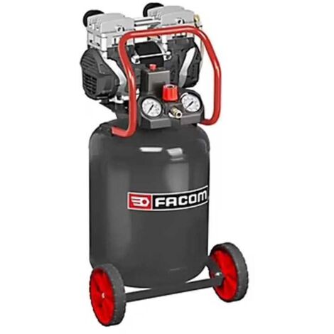 Compresor vertical FACOM 50 L Brushless 2,5 HP Negro