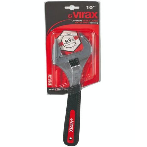 Clé à molette à grande ouverture 10” VIRAX 017055