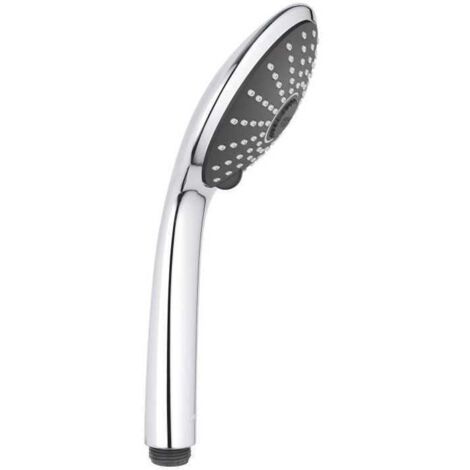 Flexo de mano GROHE Vitalio Joy 110 Massage 3 chorros cromado, eficiente en agua