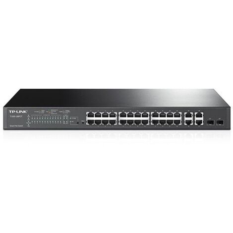 HUB Switch puertos 24 x 10/100 Mbps RJ45 TP-LINK SL2428P Fast (1/2)