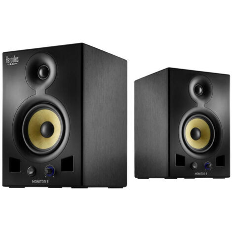 Hercules Monitor 5 De 2 Vías Negro Alámbrico 80 W (1/4)