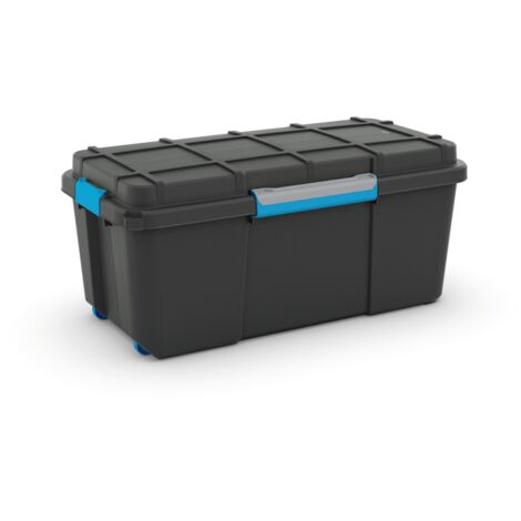 KIS  SCUBA BOX 80 L, Rangement, Noir, 78 x 39,5 x 35 cm