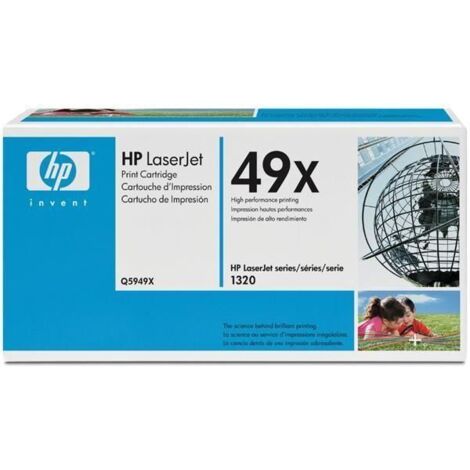 Toner hp laserjet smart 1320/ 1320n/1320nw/1320tn 3390/3392 49x negro alta capacidad -6.000pag- (1/5)