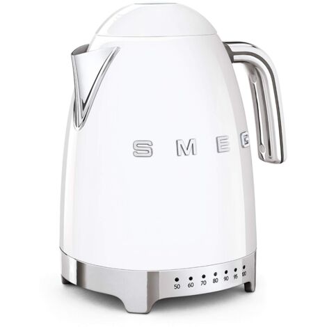 Hervidor Smeg Blanco Acero Inoxidable Plástico 2400 W 1,7 L