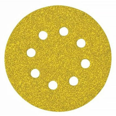 25 Disques abrasifs velcro DEWALT pour ponceuses excentriques ø 125mm/Grain:Grain 240