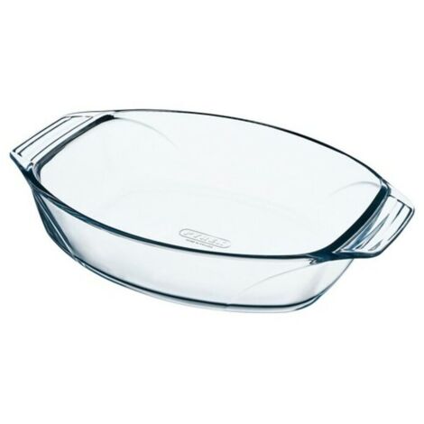 Pyrex 411B000 bandeja de horno 2,8 L Ovalado Vidrio Cazuela para hornear (1/3)