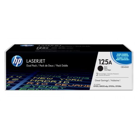 Hp toner negro laserjet cp1210 1215 1510 1515 1518ni cm 1312 n125a pack 2 (1/5)