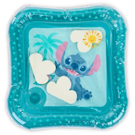 DISNEY BABY - STITCH - Alfombra de agua para bebé, juego sensorial y de despertar inflable, fácil de limpiar, plegable, desde el nacimiento (1/5)