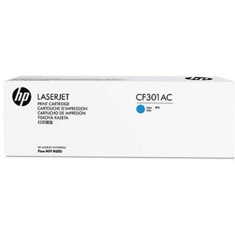 HP Contractual Toner LaserJet CF301AC cian (1/4)