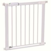 Barriere de sécurité Flat Step - SAFETY 1ST - Blanc - Métal - 73 cm - Pression - Mixte