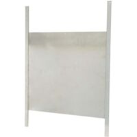 Puerta corredera para gallinero - KERBL - Aluminio - 43 x 40 cm - Talla L