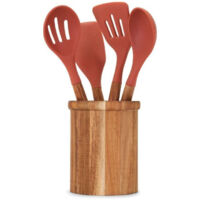 Set de Utensilios para Cocina Livoo MES153 Naranja 5 Piezas