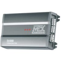 MTX TX480D Amplificateur 12V 4 Canaux Classe-D 4x80W RMS en Aluminium