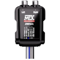 Adaptateur - MTX AUDIO - Câbles HP vers RCA 8V - Sortie ”Remote”