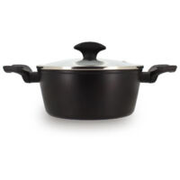 Cacerola Menastyl Negro Ø 20 cm