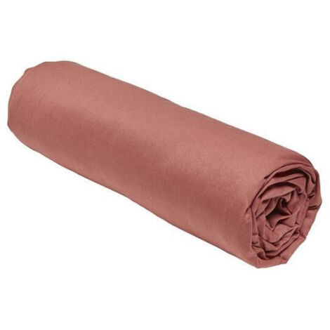 Copertura TODAY Essential - 140 x 190 cm - 2 persone - 100% Cotone unito - Terracotta (1/3)
