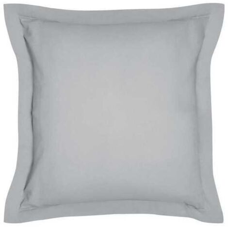 Taie d'oreiller TODAY Essential - 63 x 63+5 cm - 100% Coton uni - Acier