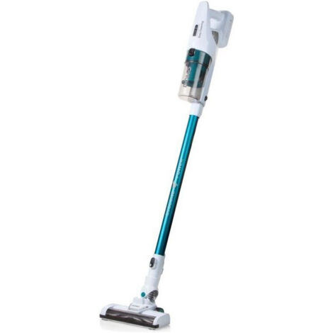DOMO DO233SV - Aspirapolvere a scopa senza filo 2-in-1 - 2 velocità - Sistema ciclonico - Autonomia 20min - Serbatoio per polvere 0,6L (1/5)